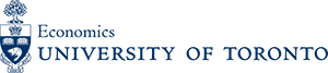 Logo of the economics department at the University of Toronto